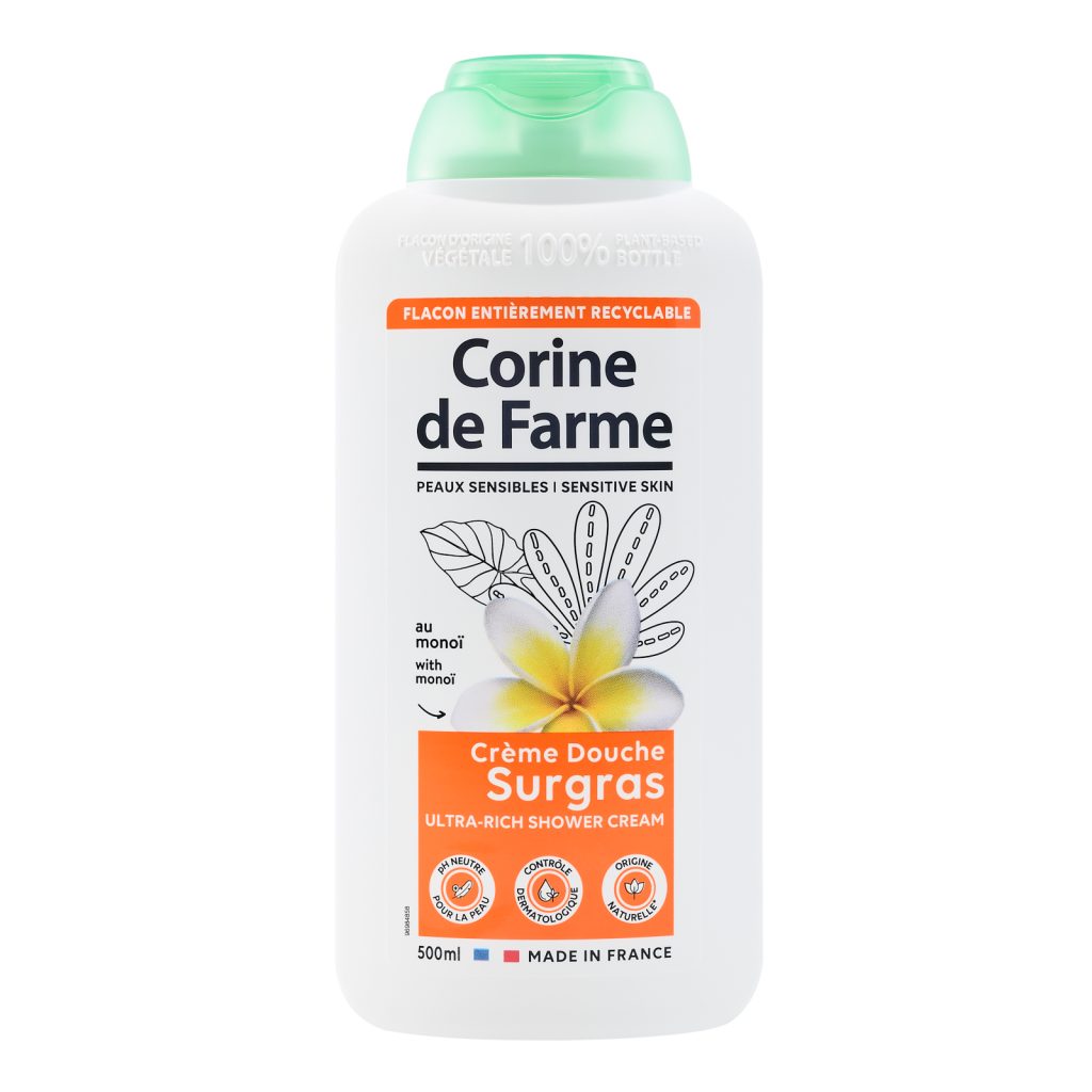 Creme de banho nutritivo com Monoi Corine de Farme