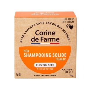 shampoo sólido para cabelos secos e cacheados