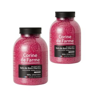 Conjunto de 2 Sais de Banho Marinhos Sensual Rose - Corine de Farme