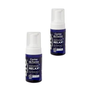 Conjunto de 2 Espumas Micelares Relax 100ml - Certificadas Orgânicas Corine de Farme