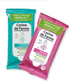 Lenços íntimos Corine de Farme