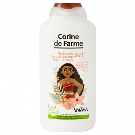 Gel de Duche 3 em 1 Vaiana