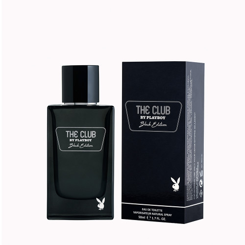 Eau de Toilette The Club - Black Edition - Playboy